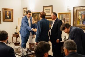 *Orleans Brandão recebe apoio da cúpula do MDB em jantar oferecido por José Sarney em Brasília* 7 1037720478