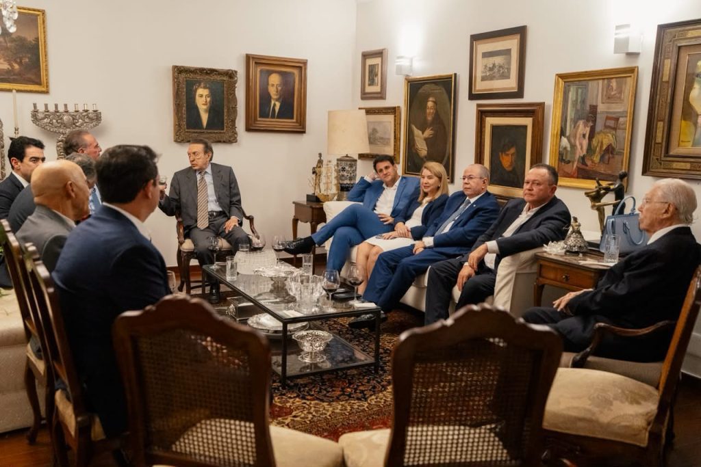Orleans Brandão recebe apoio da cúpula do MDB em jantar oferecido por José Sarney em Brasília 5 1037720528
