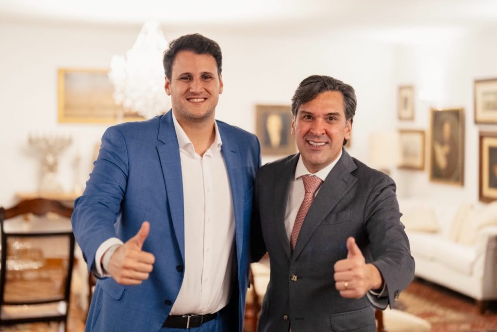 Orleans Brandão recebe apoio da cúpula do MDB em jantar oferecido por José Sarney em Brasília 2 1037720532