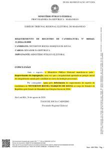MPE recua de impugnação e dá parecer favorável ao registro de candidatura de Weverton 2 0600442 21.2026.6.10.0000 3 2 page 0001