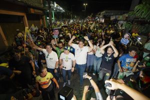 *Onda verde do 15 toma as ruas de Pinheiro em mais uma demonstração de força da candidatura de Orleans Brandão na cidade* 2 1039795404
